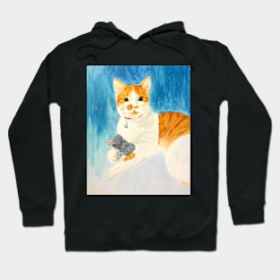 Portrait of a Kitty Hoodie